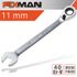 FIXMAN Reversible Combination Ratcheting Wrench 11mm